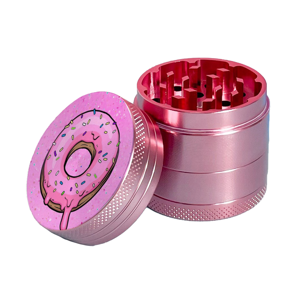 Herb Grinder Pink 40mm Spices Metal Crusher Kitchen Accessories trita  tabacco erba Wholesale - AliExpress