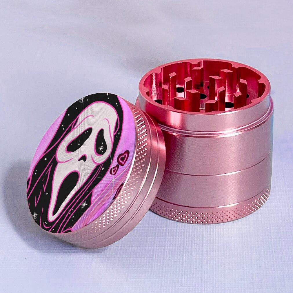 Herb Grinder Pink 40mm Spices Metal Crusher Kitchen Accessories trita  tabacco erba Wholesale - AliExpress